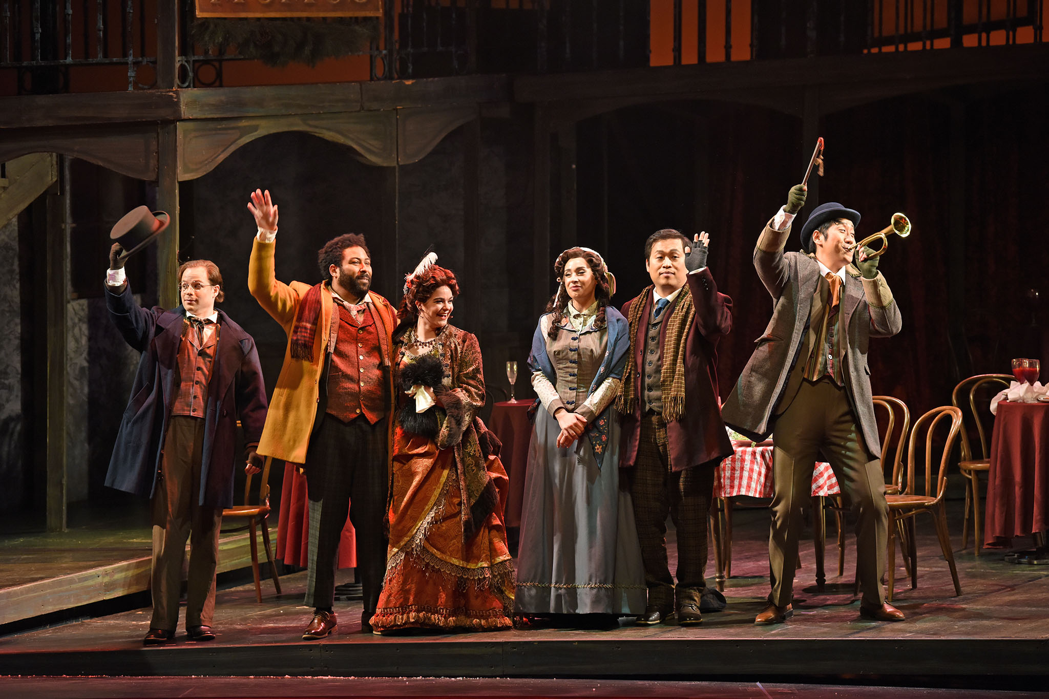 As Schaunard in La Bohème at Arizona Opera
