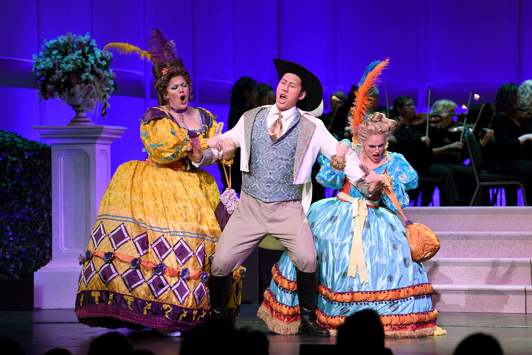 As Dandini in La Cenerentola at Arizona Opera