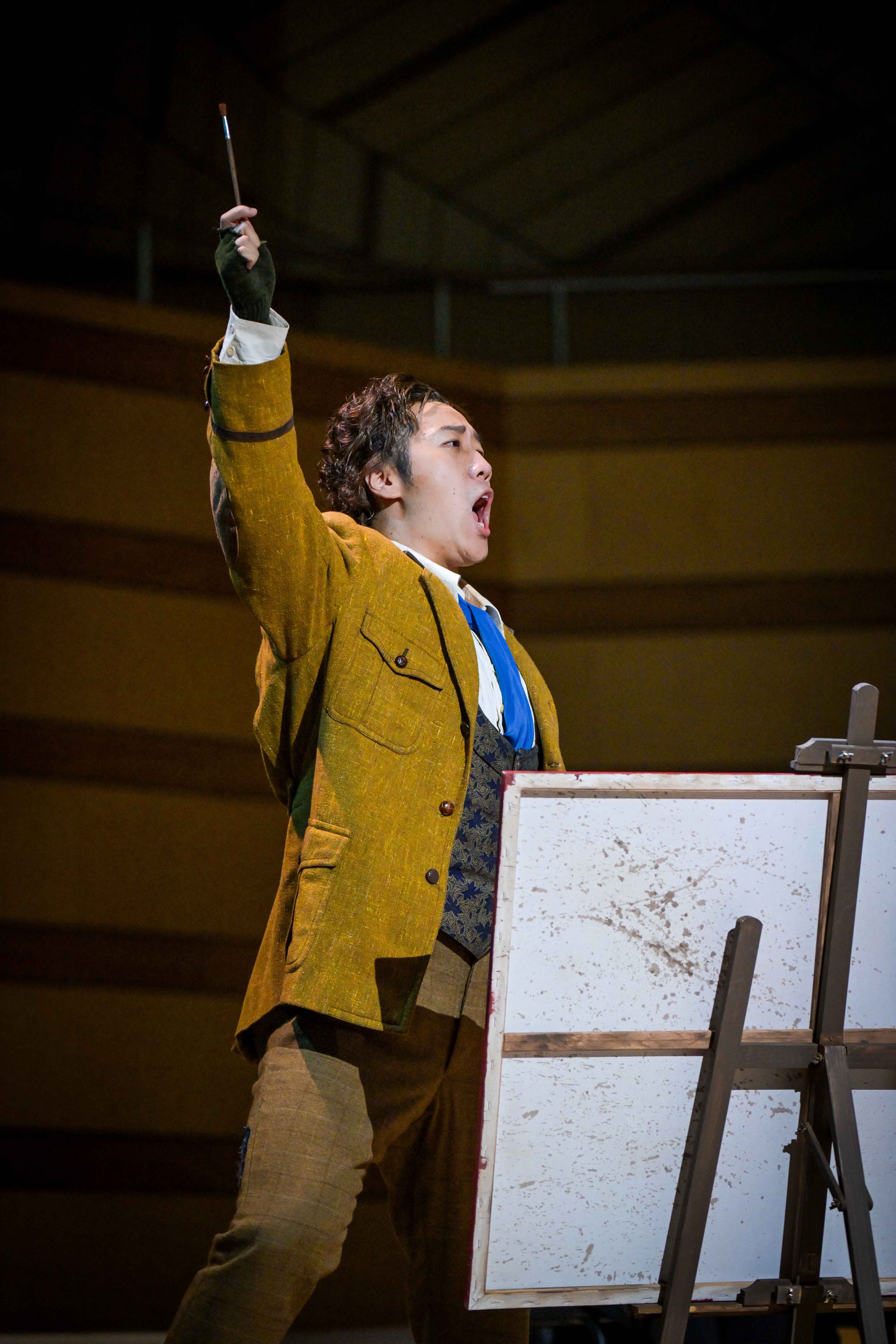 As Marcello in La Bohème at Aspen Music Festival