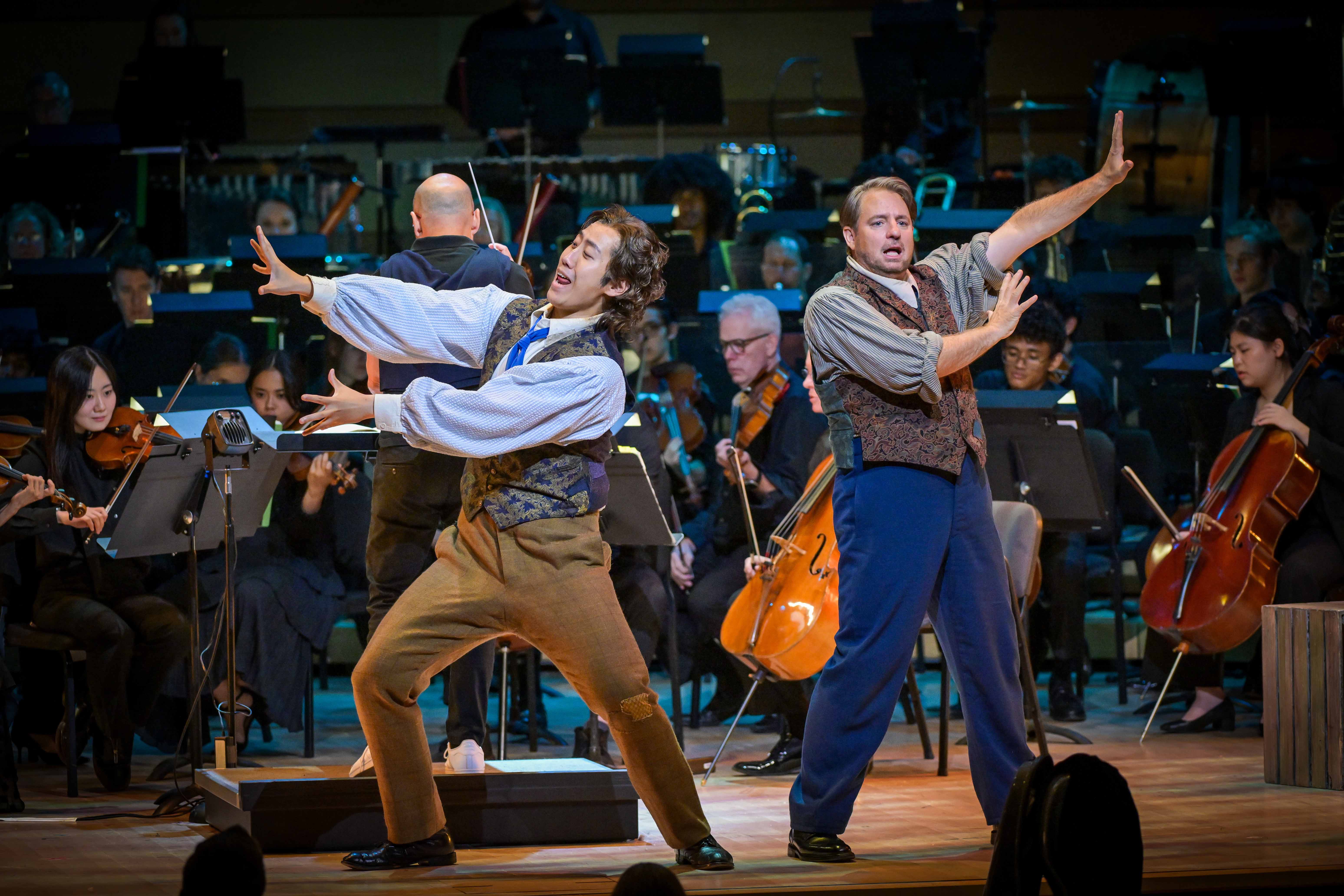 As Marcello in La Bohème at Aspen Music Festival with Matthew Polenzani