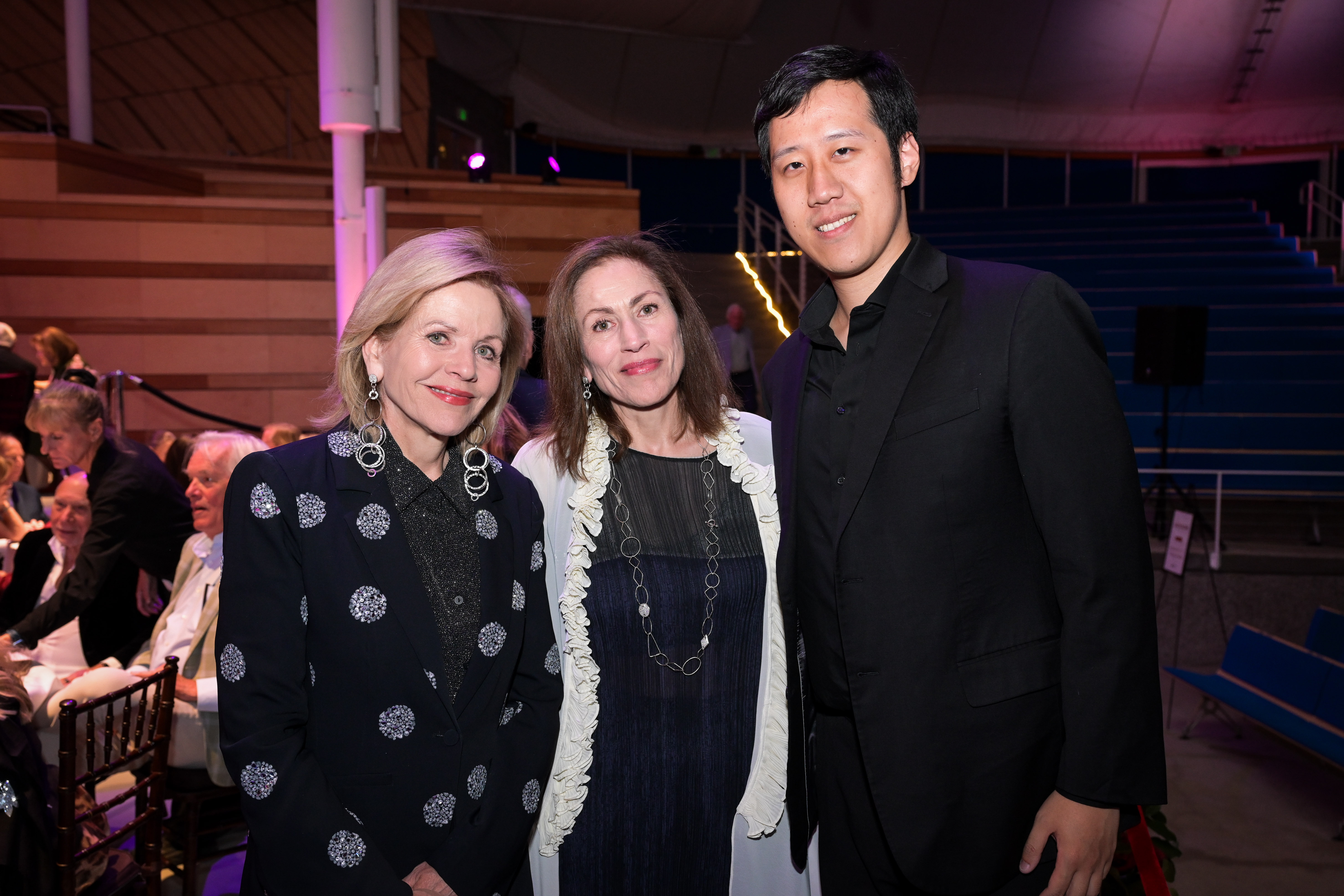 Yichen Xue with Renée Fleming at Aspen Music Festival